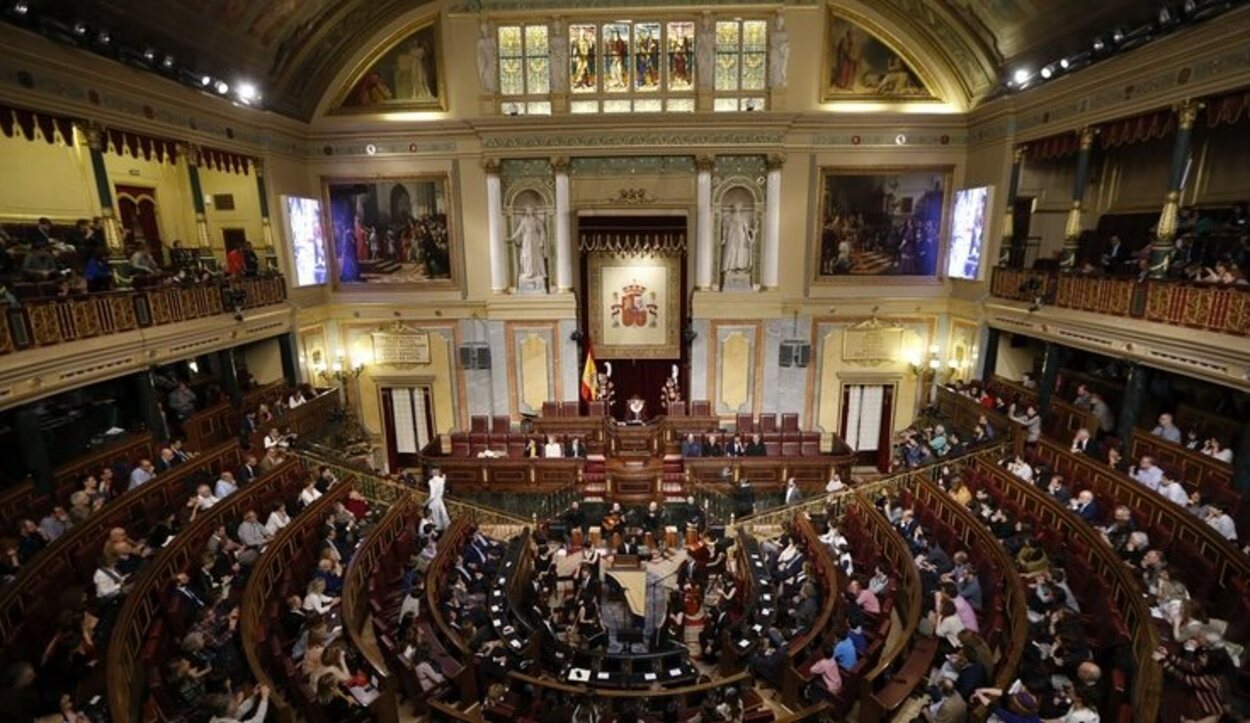 El Hemiciclo, donde los diputados celebran las sesiones parlamentarias | Foto: Gtres