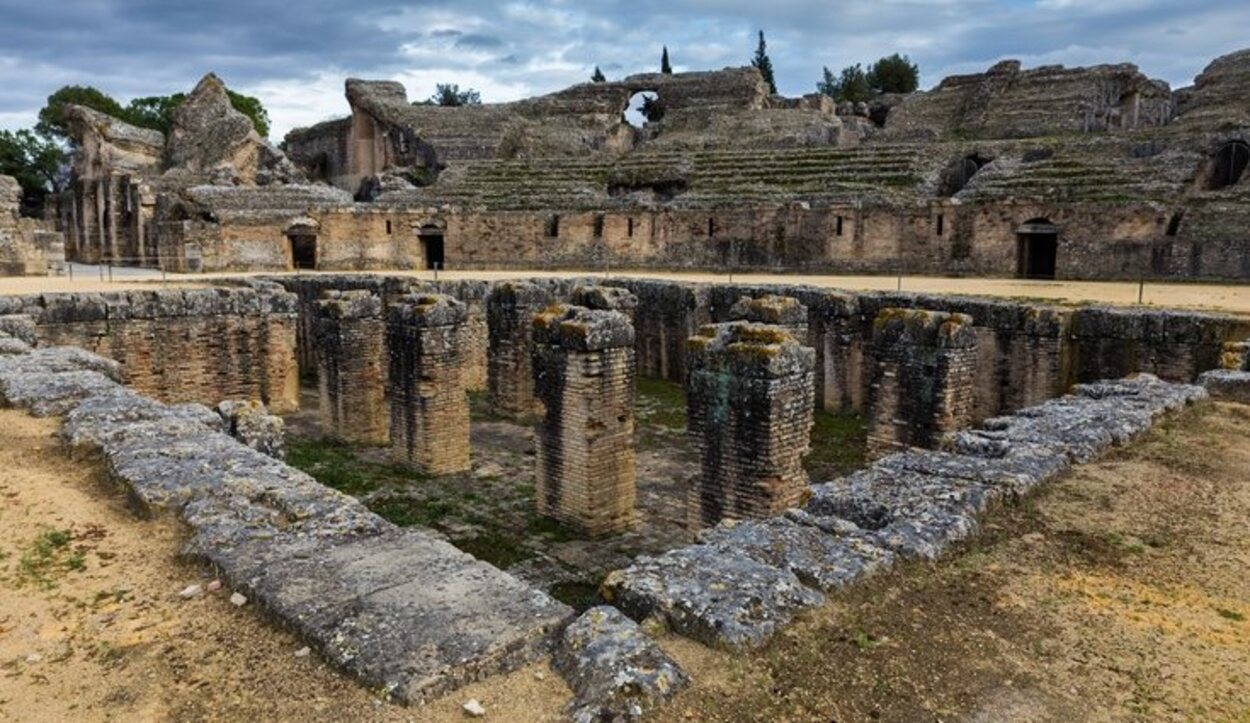 Ruinas de Itálica en Santiponce