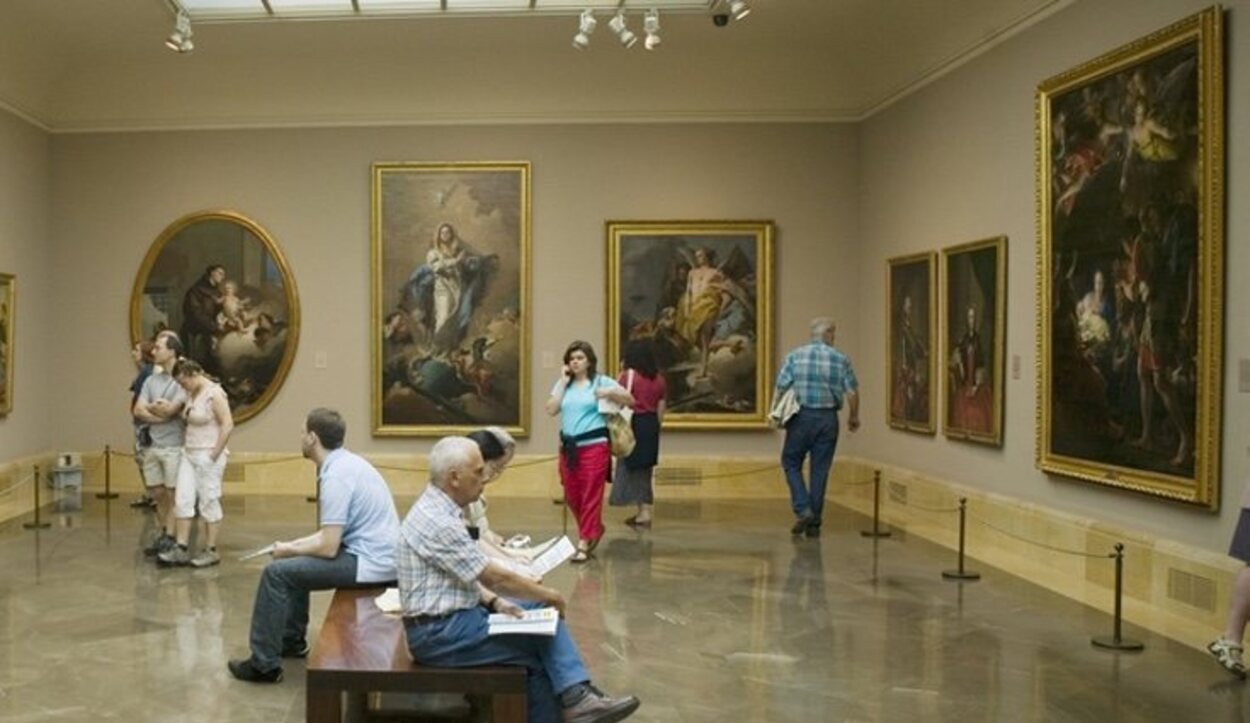Interior del Museo del Prado