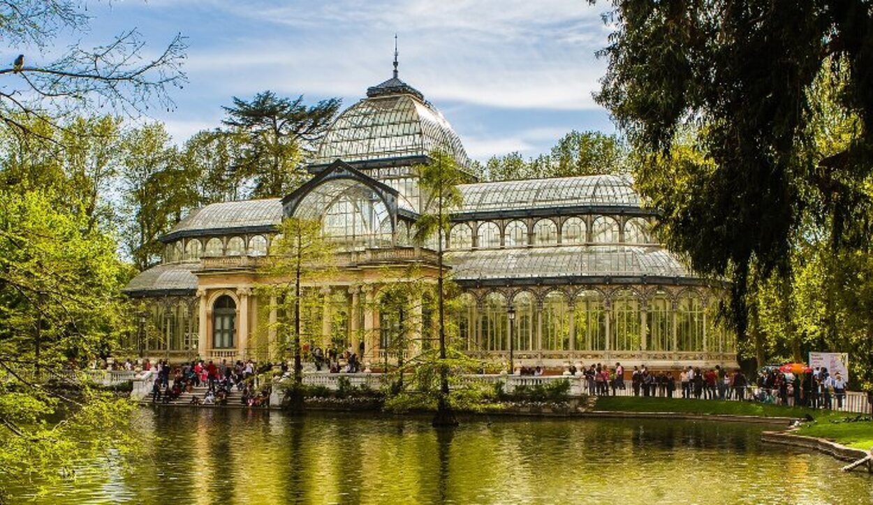 Palacio de Cristal, uno de los recursos culturales del Parque de El Retiro