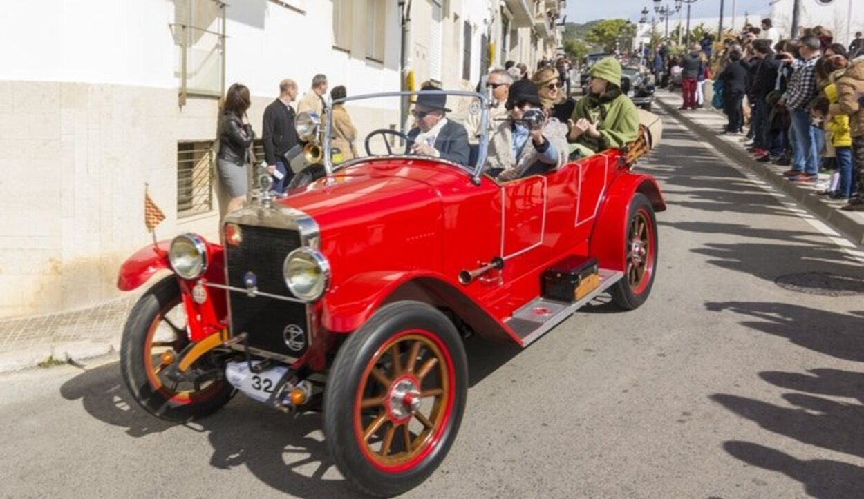 Un desfile de coches de principios del XX que recorrerán 30 kilómetros