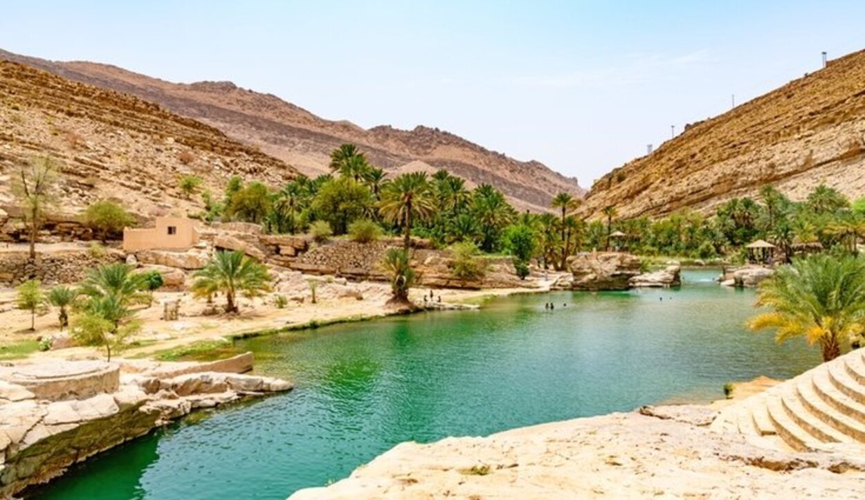 Omán tiene un increíble paisaje entre desiertos y oasis