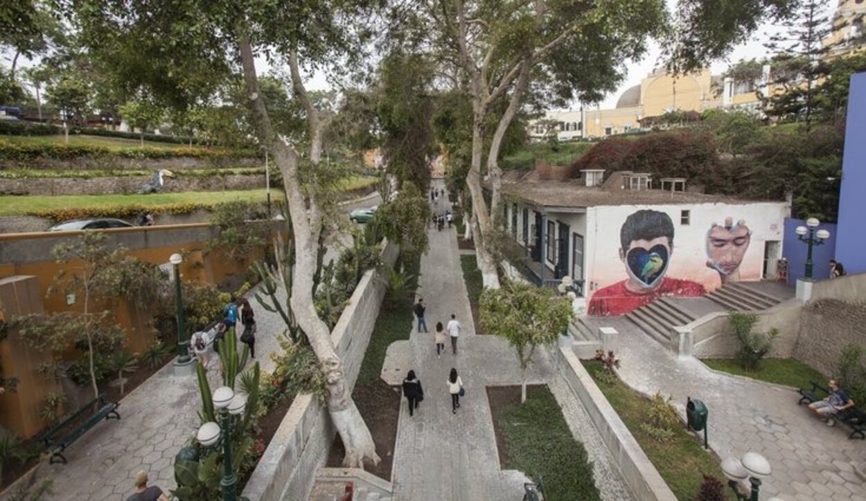 El 'Street Art' es una moda que en Barranco tiene gran éxito