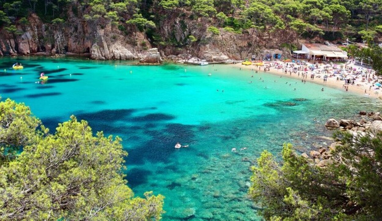 Playa de Aiguablava, Begur, Girona