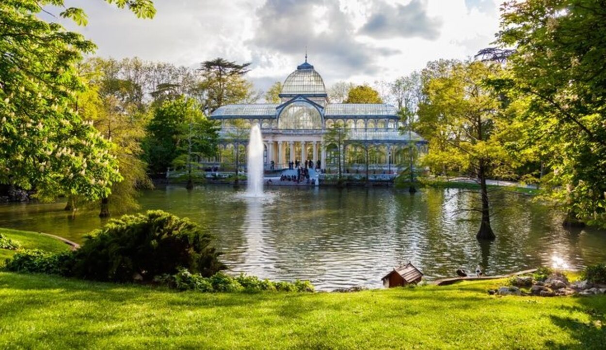 Palacio de Cristal en El Retiro