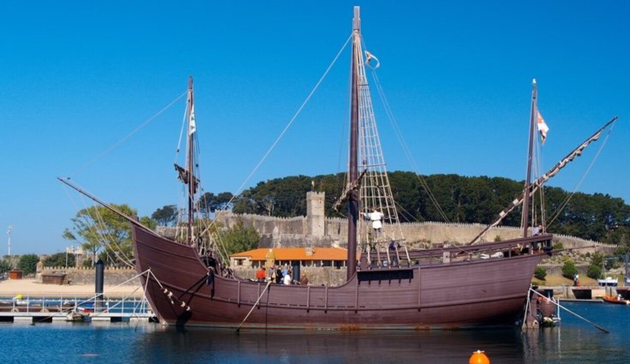 Carabela Pinta/ Foto del portal de turismo de Baiona