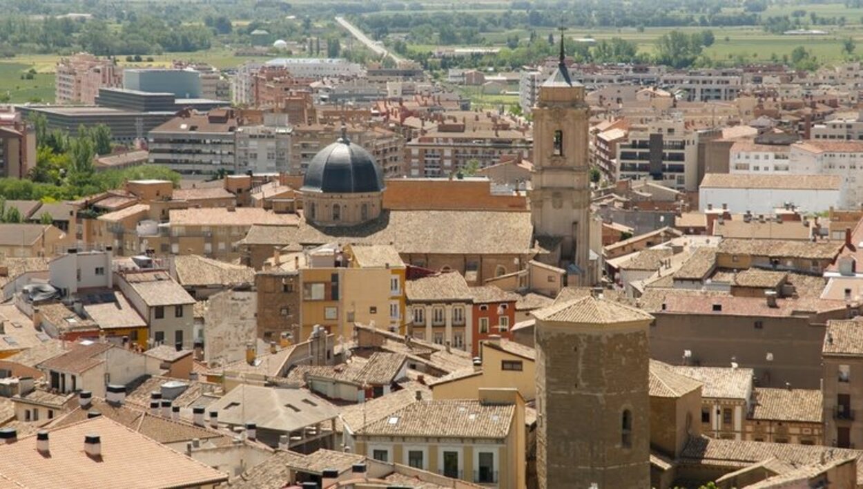 Vista general de la ciudad de Huesca