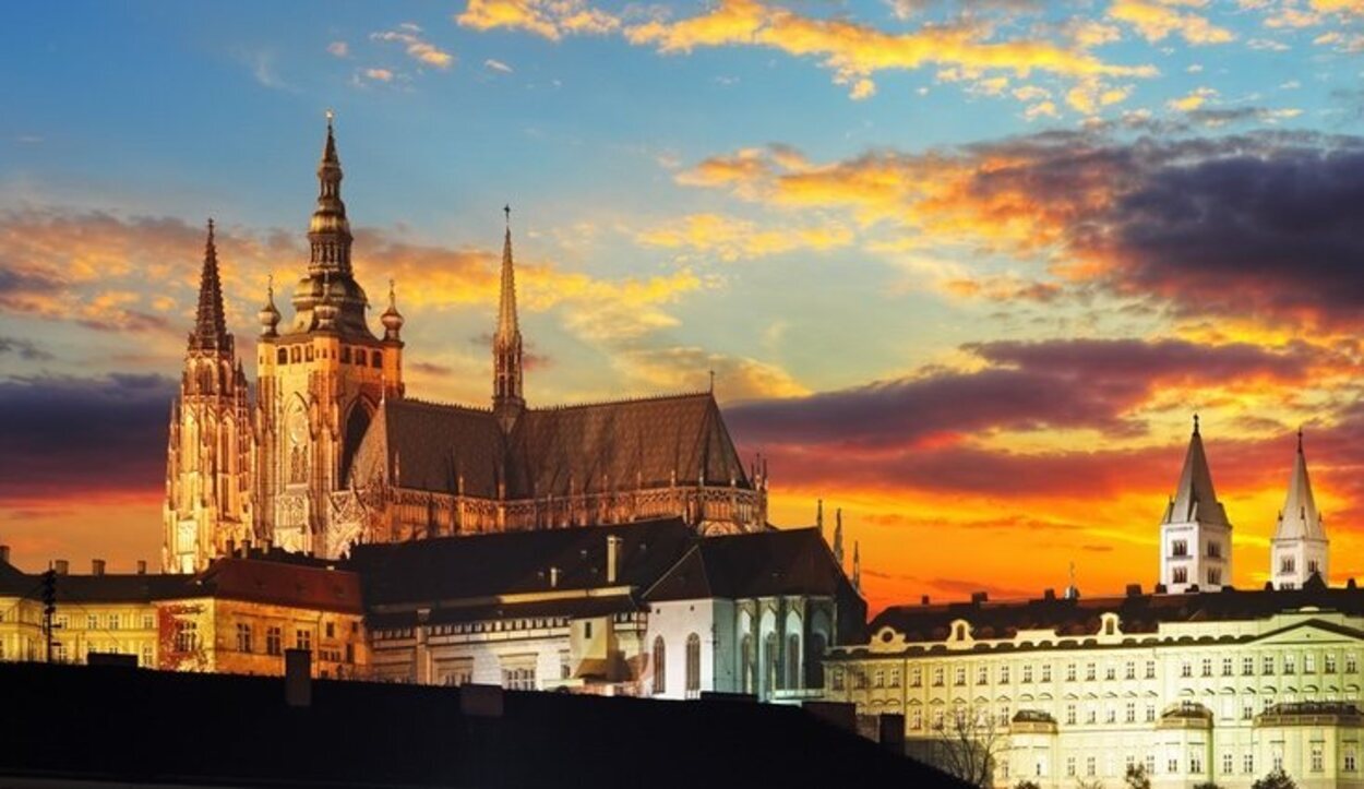 El Castillo de Praga es un conjunto de edificio