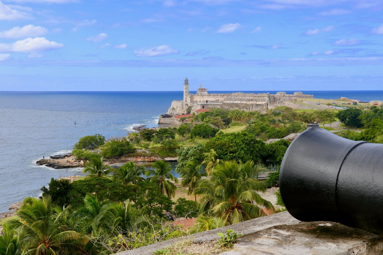 Vista del castillo de los Tres Reyes del Morro