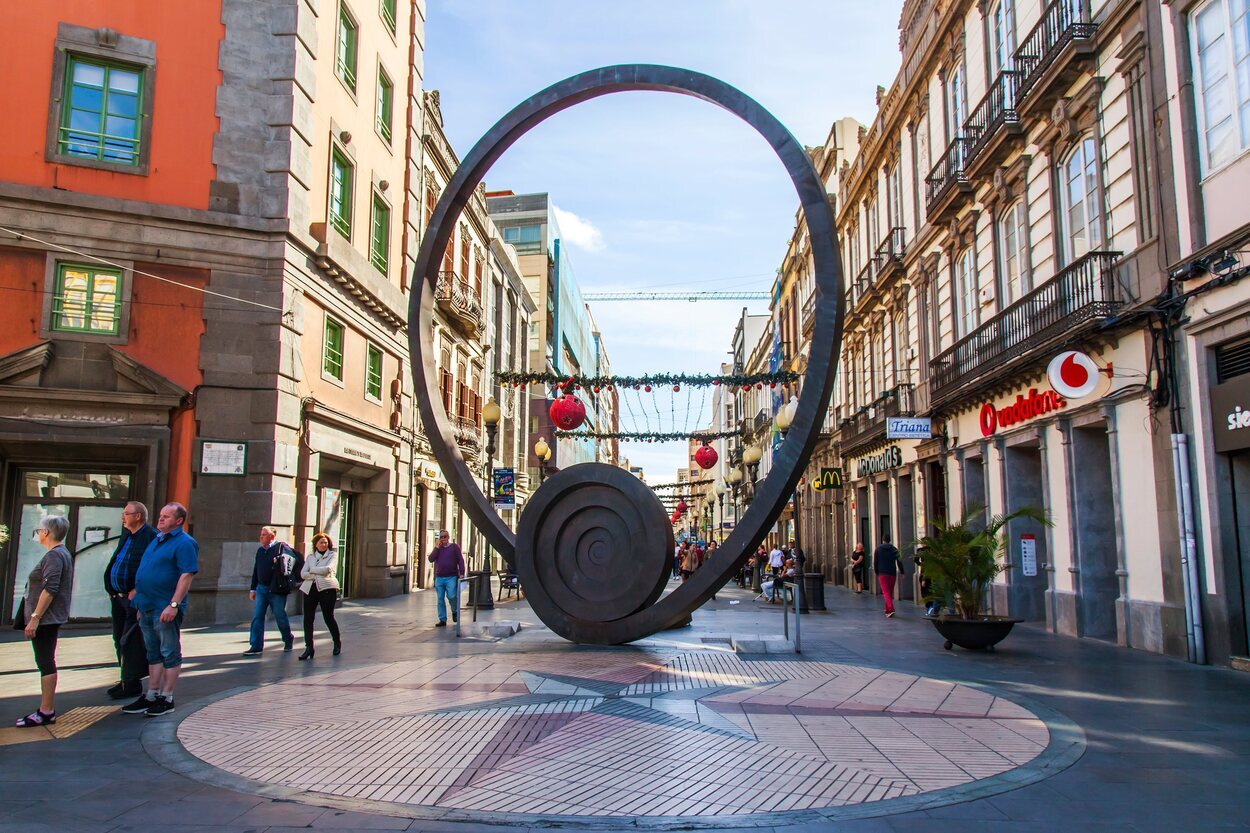 Triana es uno de los barrios históricos de Gran Canaria