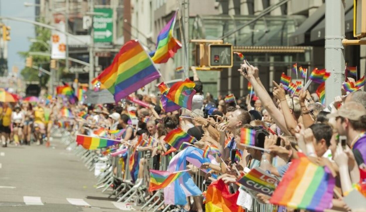 En Nueva York se celebra cada año un desfile con motivo del Orgullo LGTB