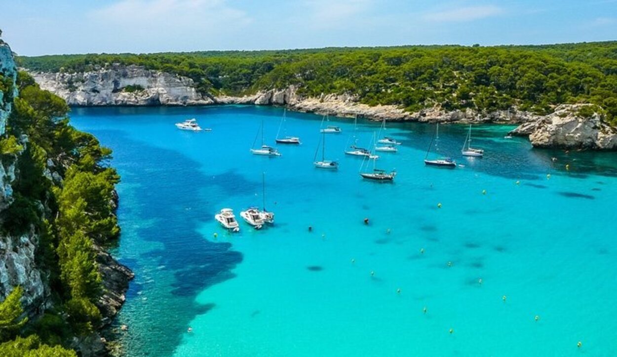 Vistas de la Cala Galdana