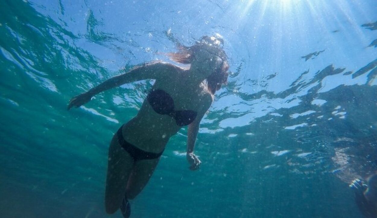 Es imprescindible llevar gafas de buceo para hacer snorkel, los fondos marinos son impresionantes