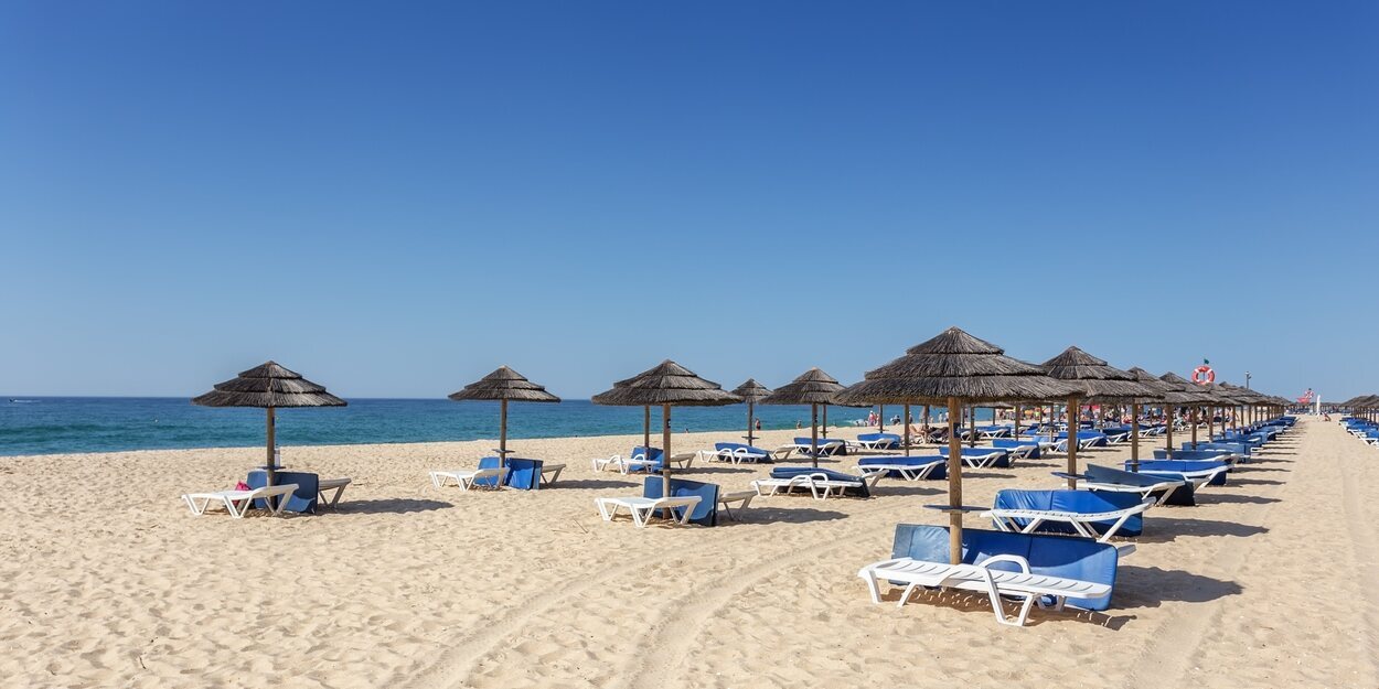 La isla de Tavira es formada por cuatro playas