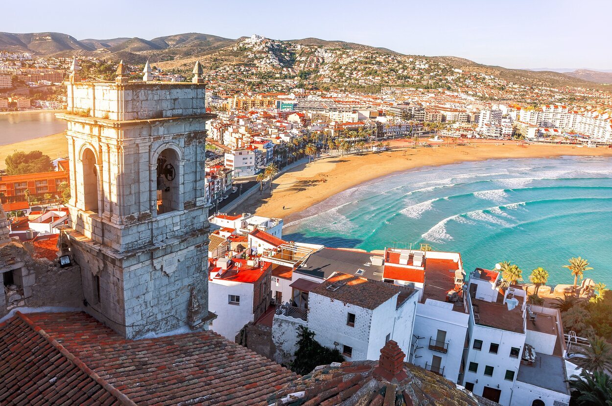 Vista de Peñíscola desde lo alto