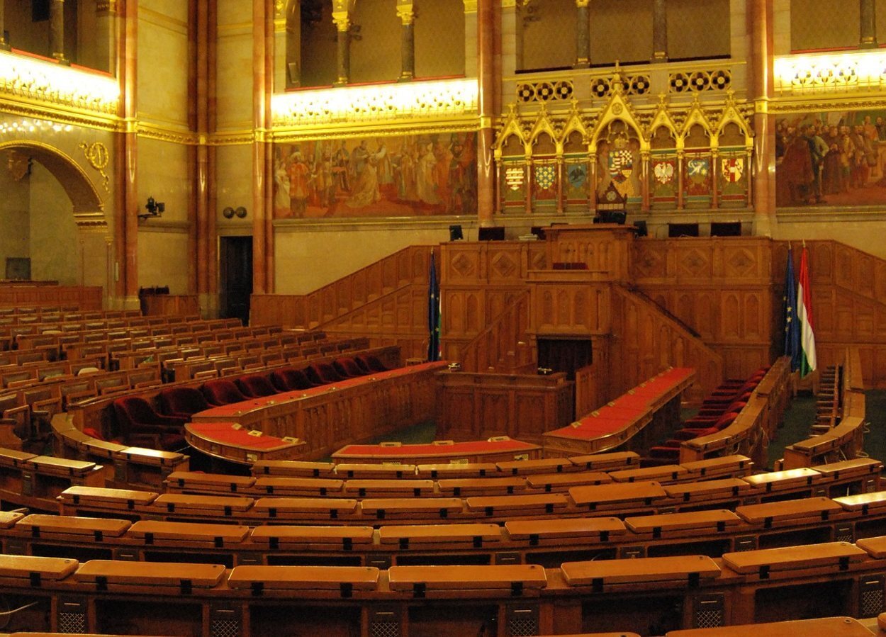 Cámara Alta del Parlamento de Budapest