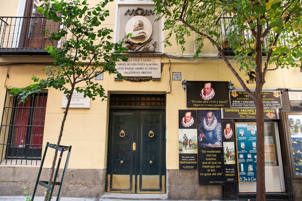 Calle del barrio de las letras