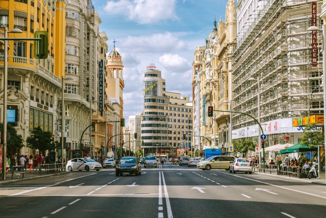 En Gran Vía se pueden encontrar grandes teatros y musicales