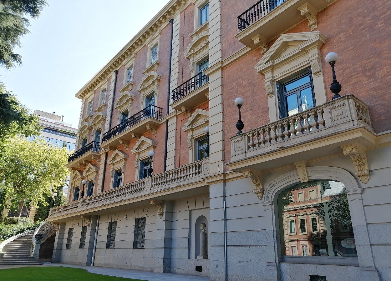 Fachada del Parque Florido que construyó José Lázaro Galdiano