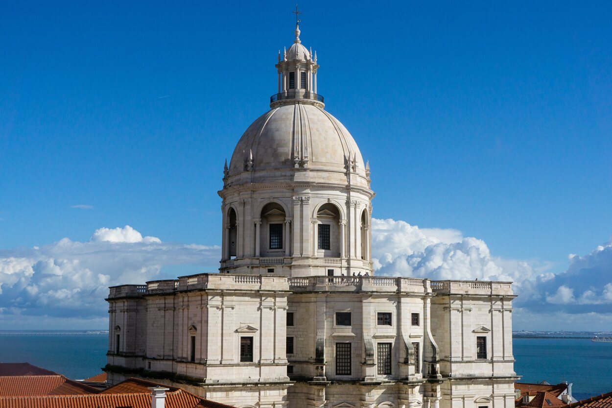 El Panteón Nacional de Lisboa en el exterior