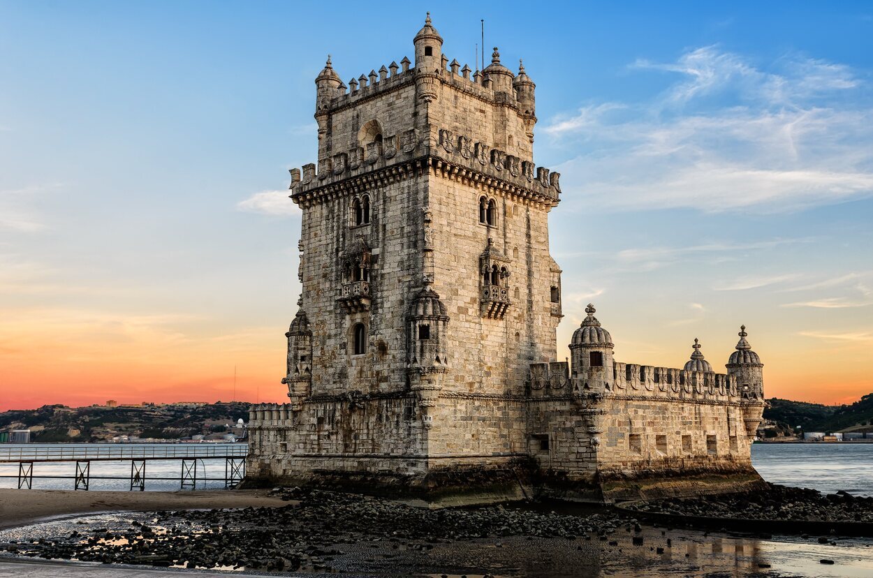 La Torre de Belem en el exterior