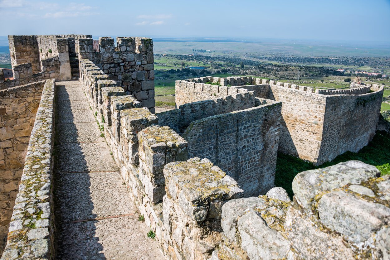 Murallas del castillo de Trujillo