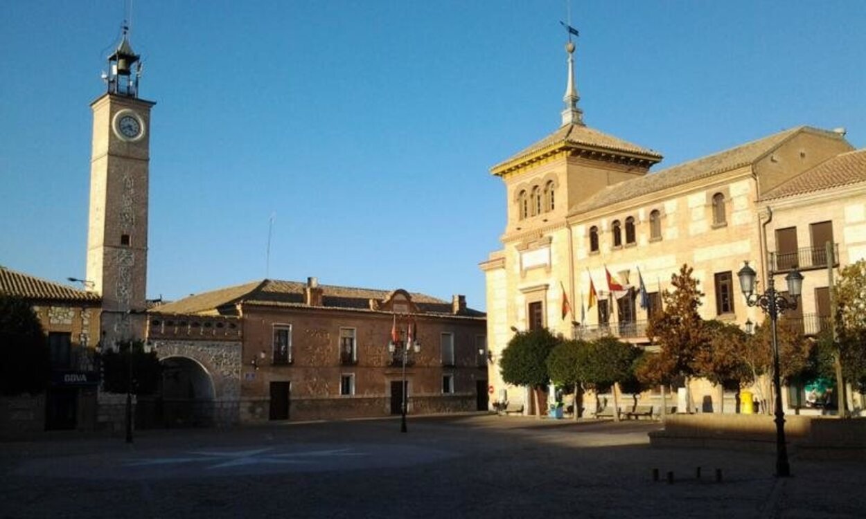 Plaza e España de Consuegra