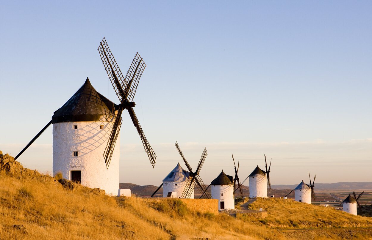 Algunos de los molinos de Consuegra