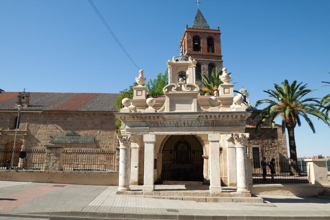 Vistas de la Basílica de Santa Eulalia