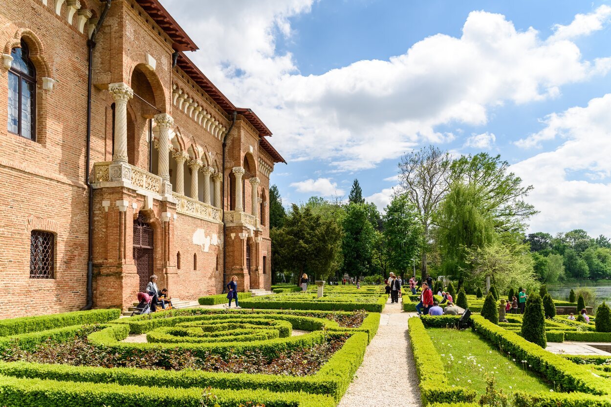 Jardines del Palacio de Mogosoaia