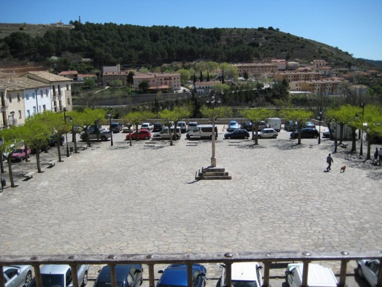 Vistas desde el Palacio Ducal de la Plaza de la Hora