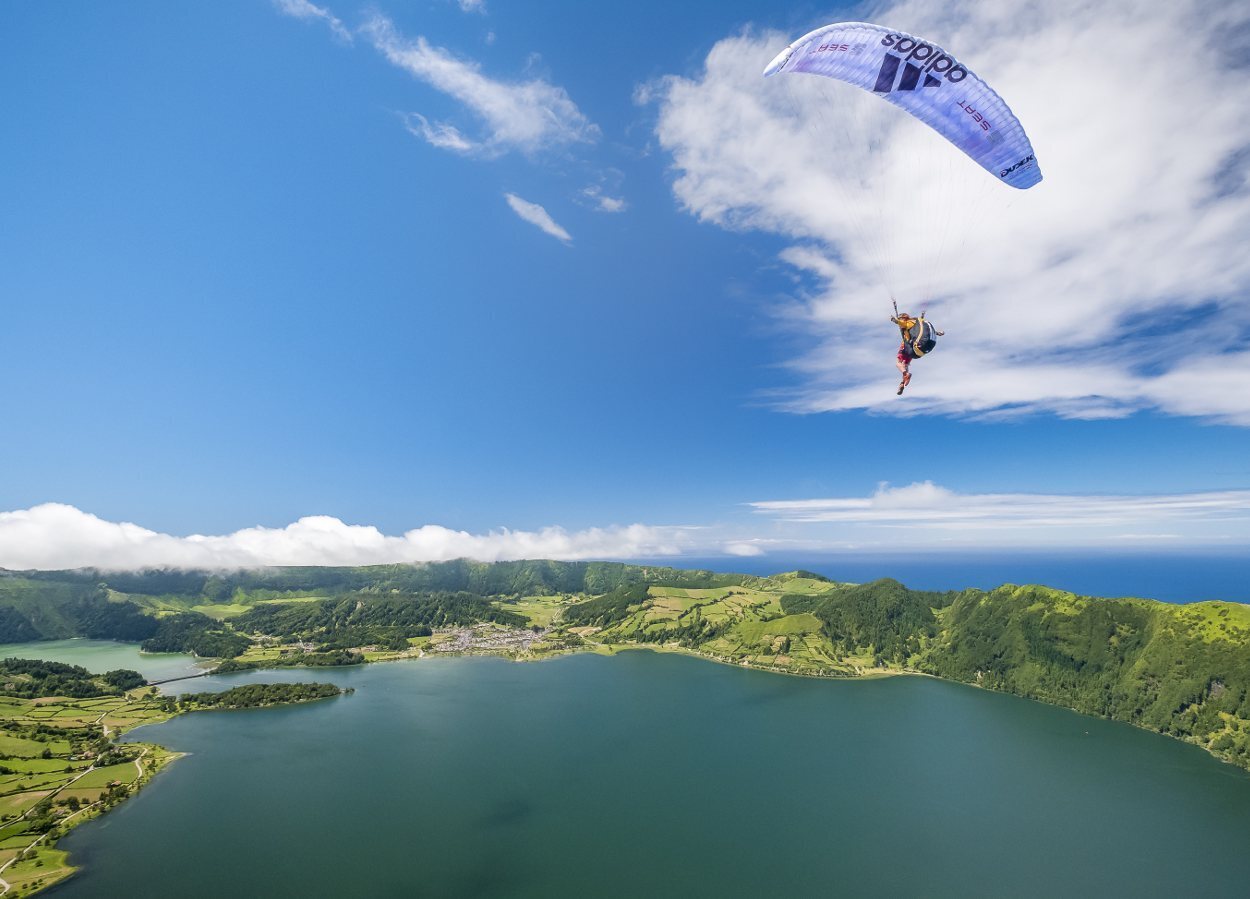 El Lago de Sete Cidades es uno de los más espectaculares de Azores