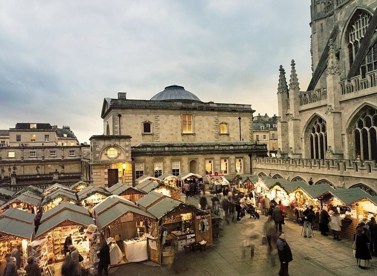 El mercado navideño de Bath es uno de los más bonitos de la lista / Foto:Chris Cooper