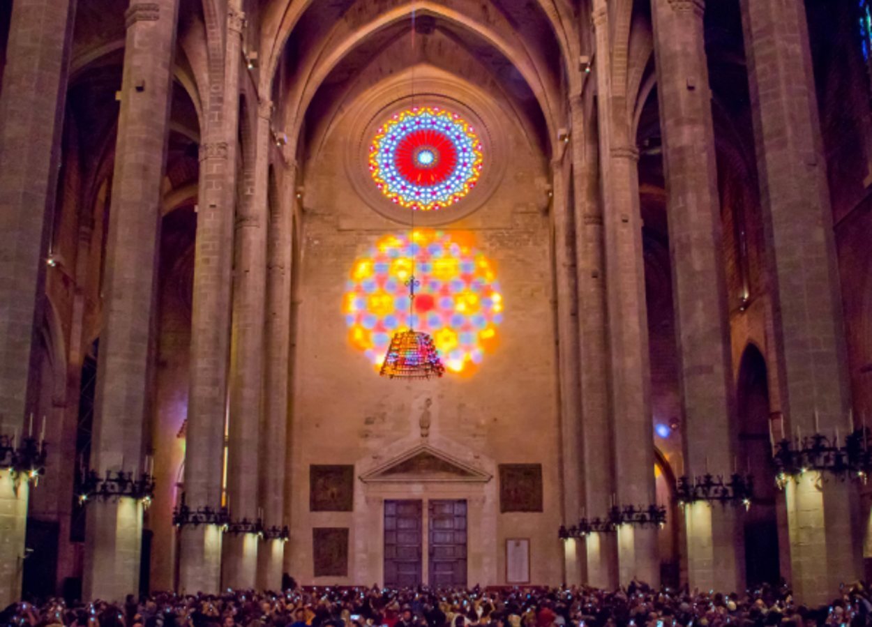 La Fiesta de la Luz en la Catedral de Mallorca se celebra el 11 de noviembre
