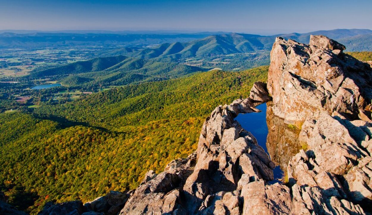 El Parque Nacional de Shenandoah tiene unos paisajes naturales increíbles