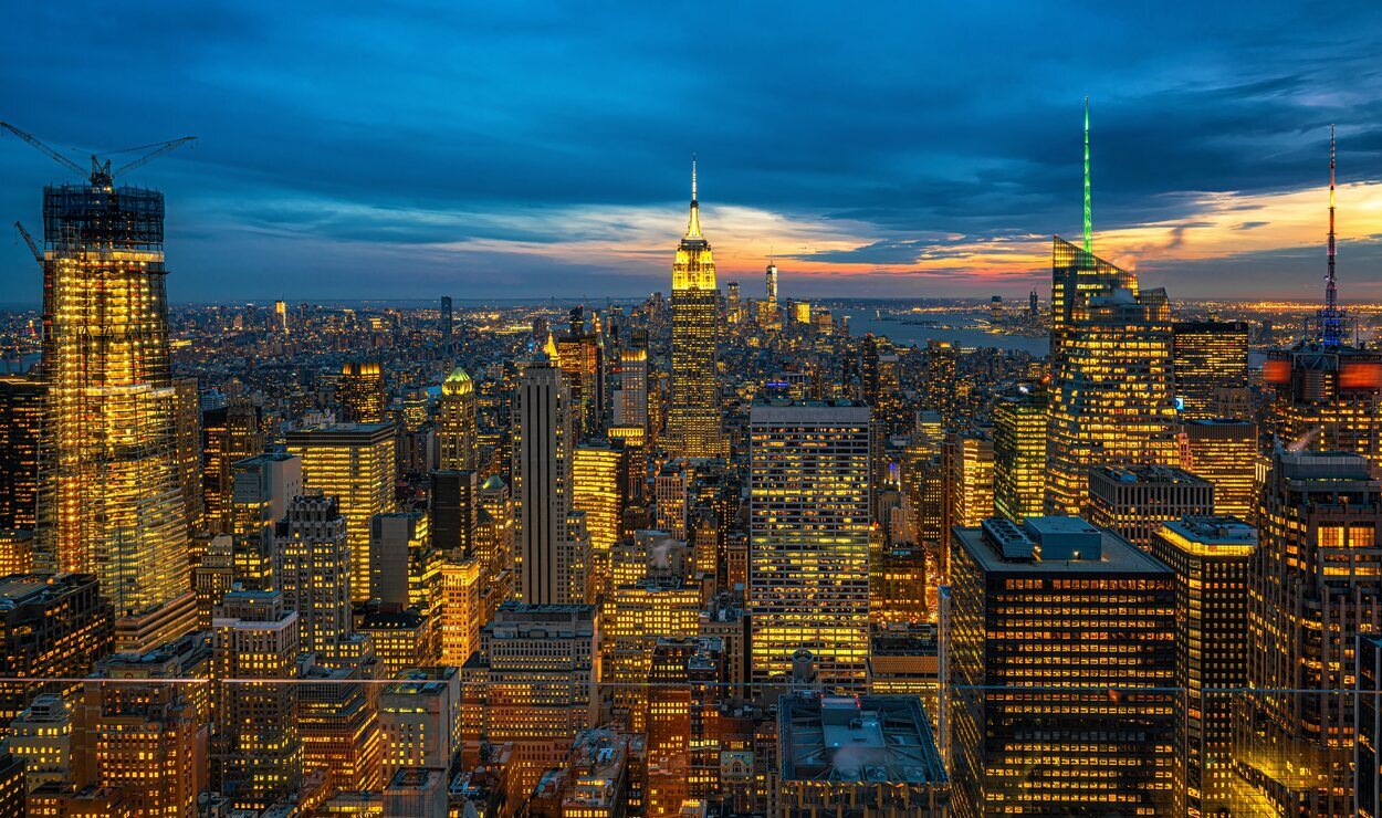 Desde el mirador Top of The Rock, las vistas son espectaculares