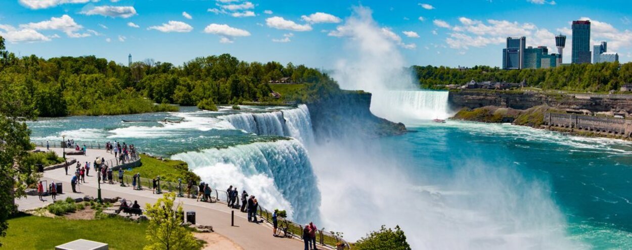 Las Cataratas del Niágara son todo un atractivo turístico