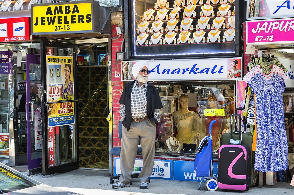 En Jackson Heights conviven todo tipo de culturas en sus calles