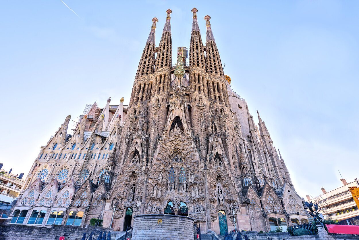 Fachada de la Sagrada Familia