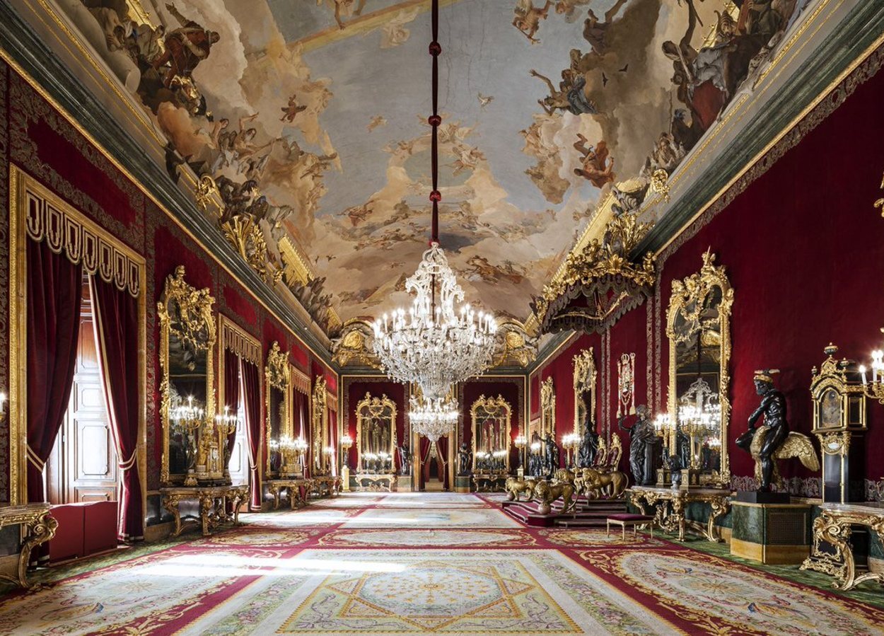 Salón del Trono del Palacio Real de Madrid