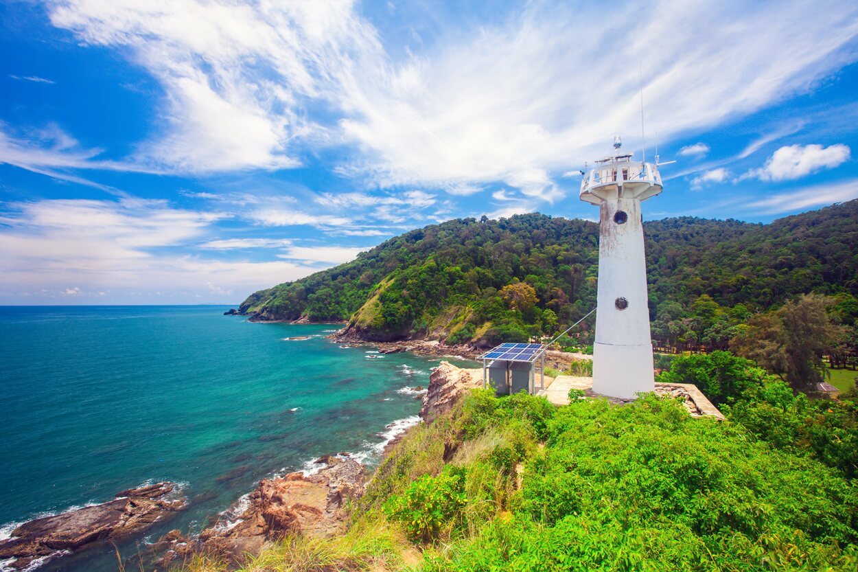 Faro y Parque Nacional de Koh Lanta