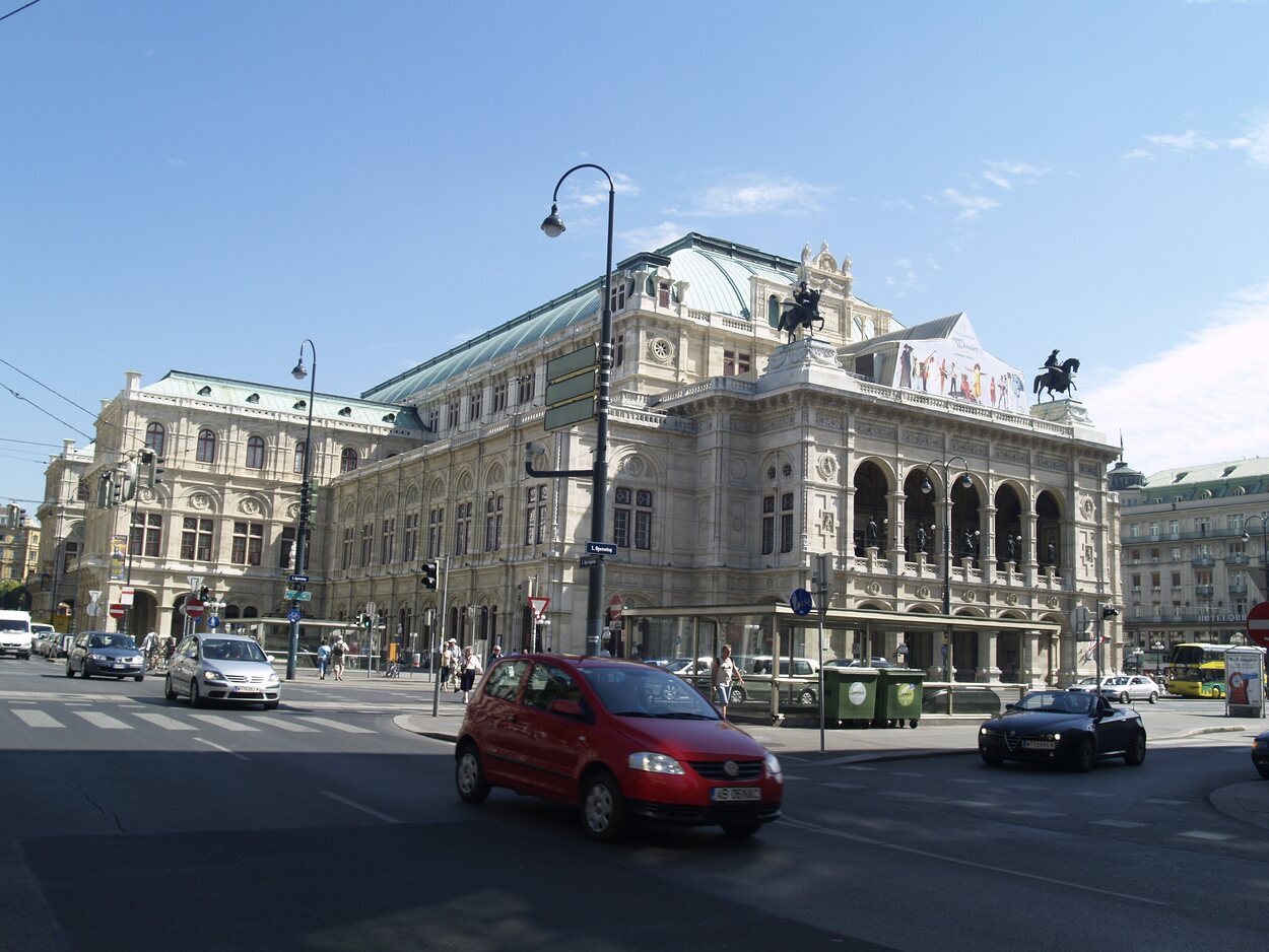 Moverse en coche por Viena es lo más cómodo