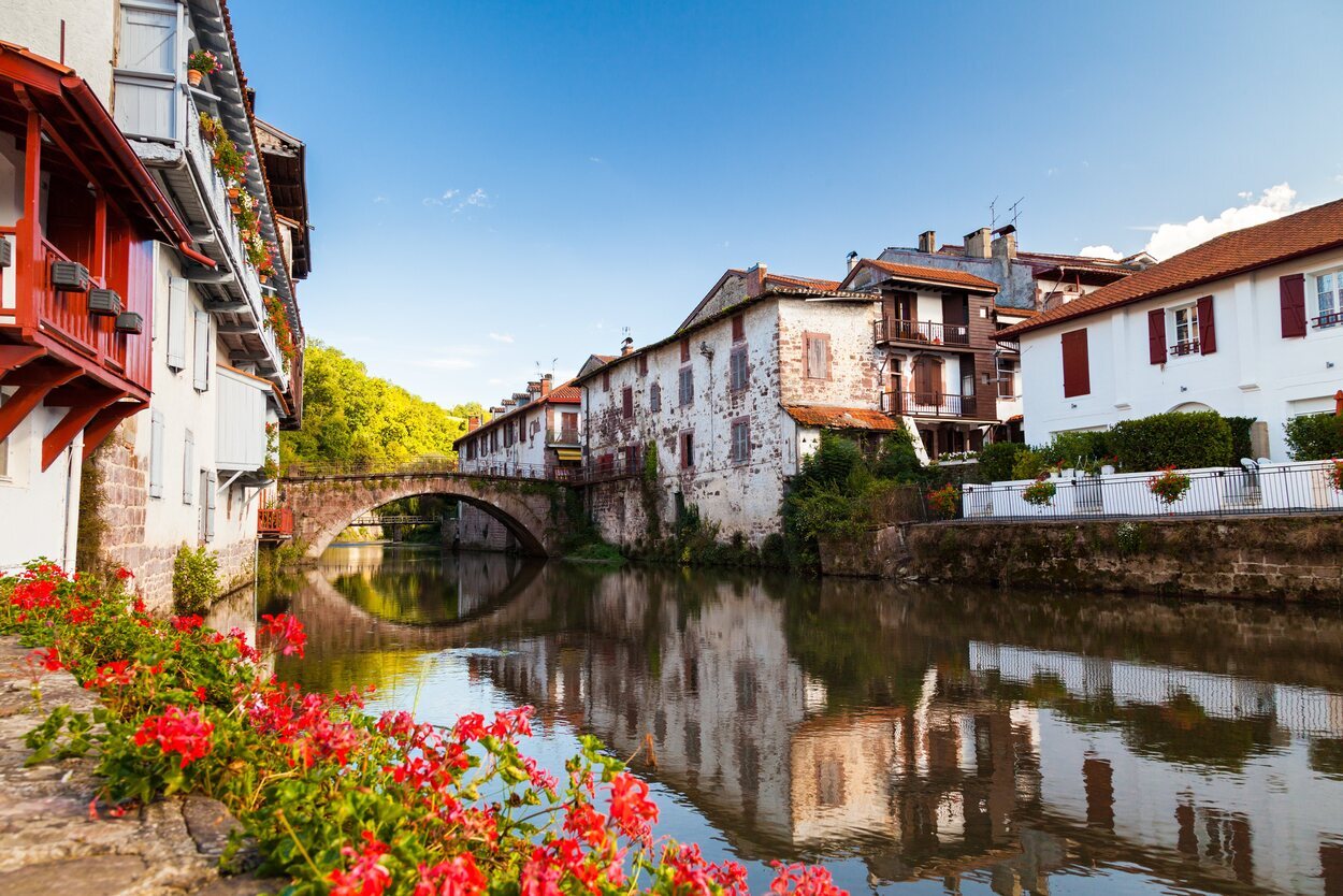 El río que atraviesa Saint Jean Pied de Port