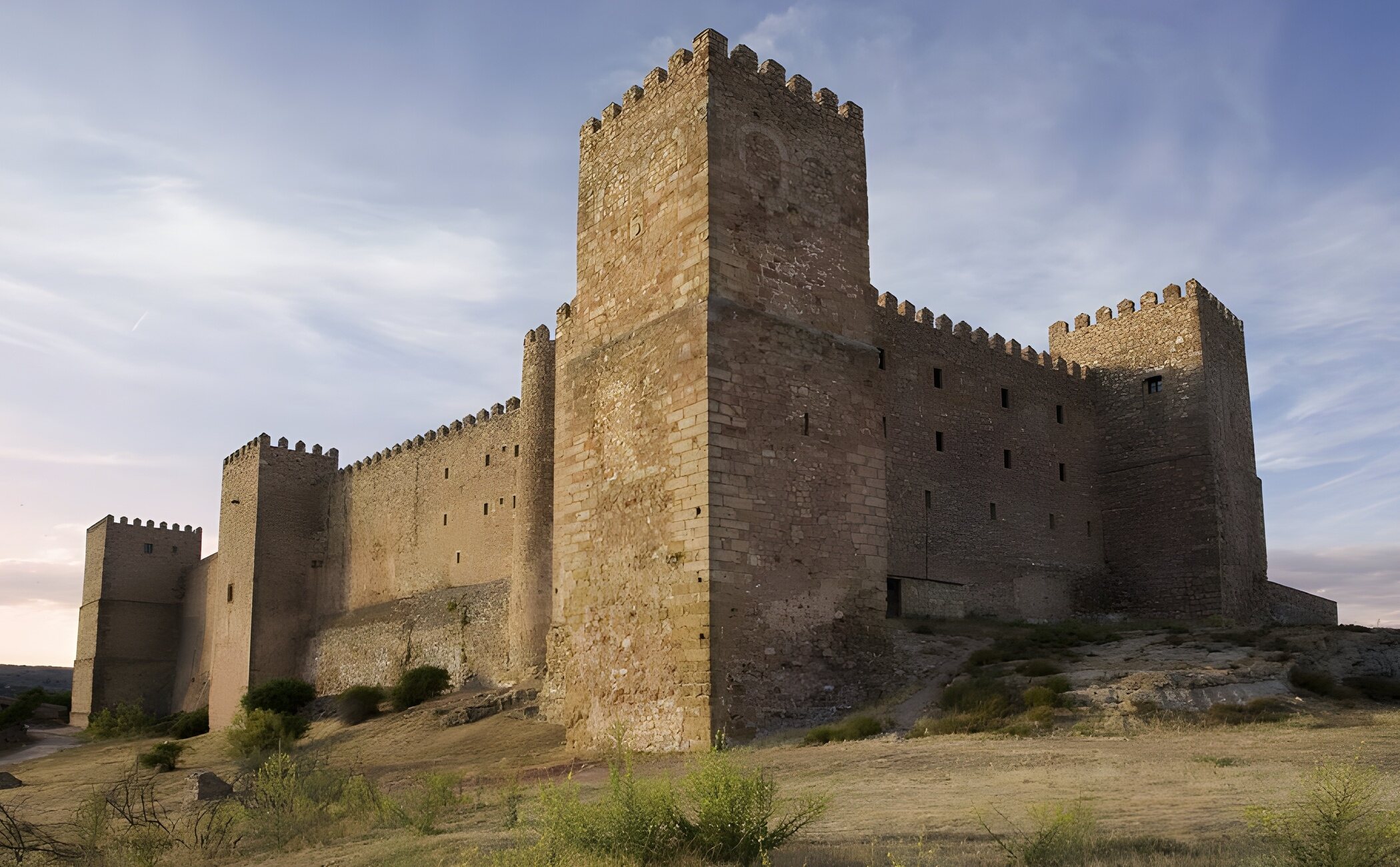 El parador del Castillo de Sigüenza, lugar donde se grabó 'Traitors España' de HBO Max