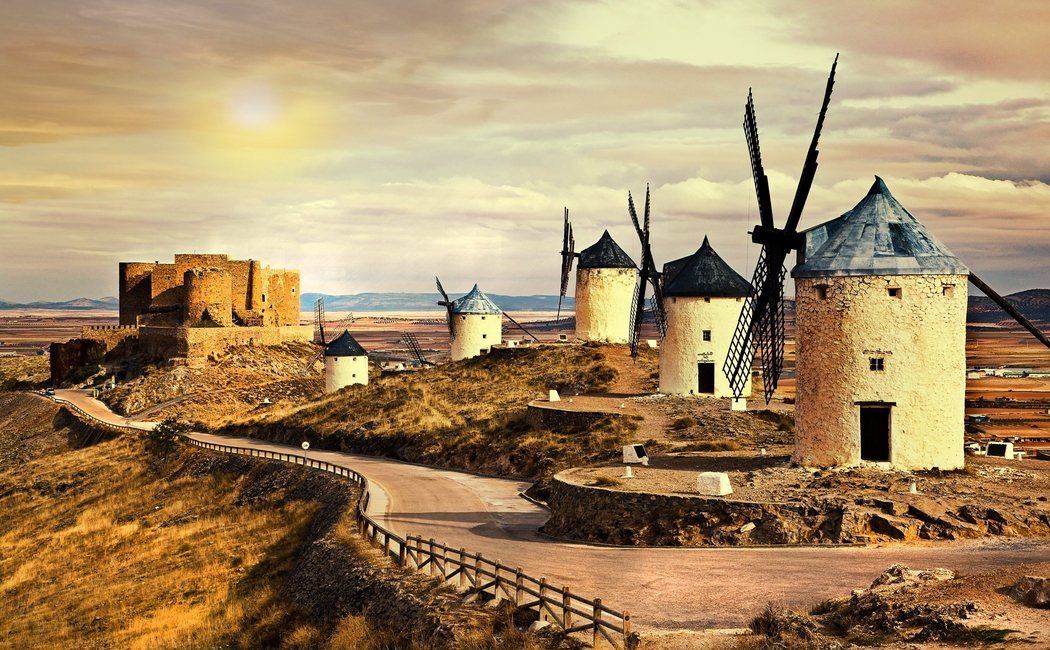 Ruta de los Molinos de Viento: de Consuegra a Campo de Criptana