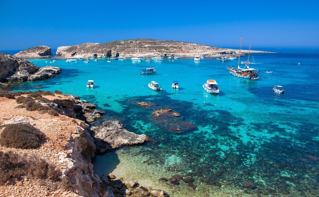 Descubre cuáles son las mejores playas y piscinas naturales de Malta