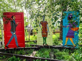 Arte en el parque High Line de Nueva York