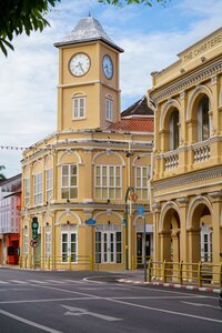 Torre del Reloj de Old Town de Phuket City