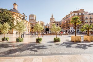 Plaza de la Virgen de Valencia