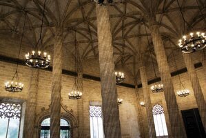 Sala de Contratación o Salón Columnario de la Lonja de la Seda de Valencia